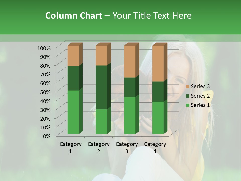 Mammal Person Sitting PowerPoint Template