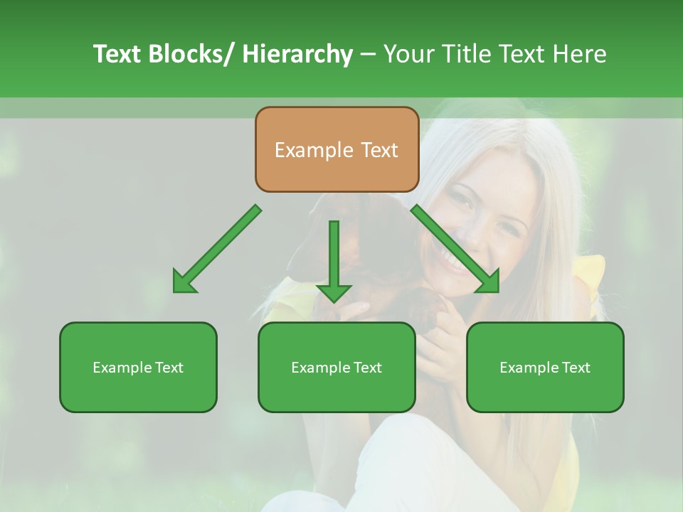 Mammal Person Sitting PowerPoint Template