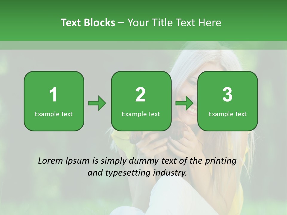Mammal Person Sitting PowerPoint Template