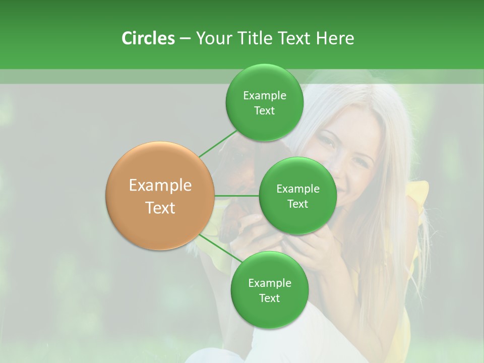 Mammal Person Sitting PowerPoint Template