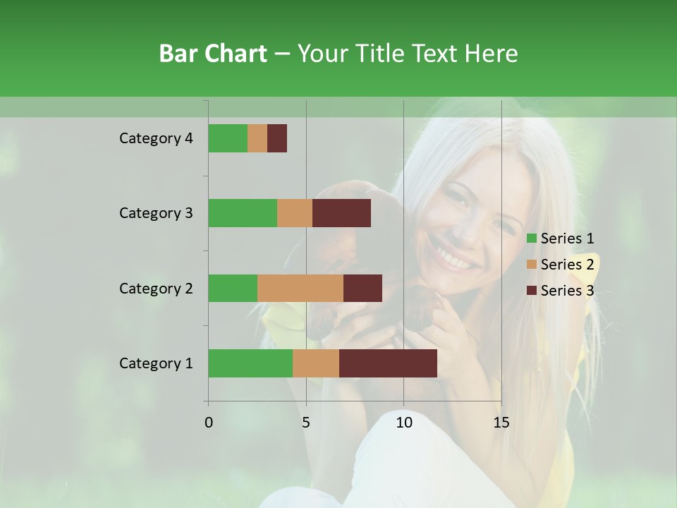 Mammal Person Sitting PowerPoint Template