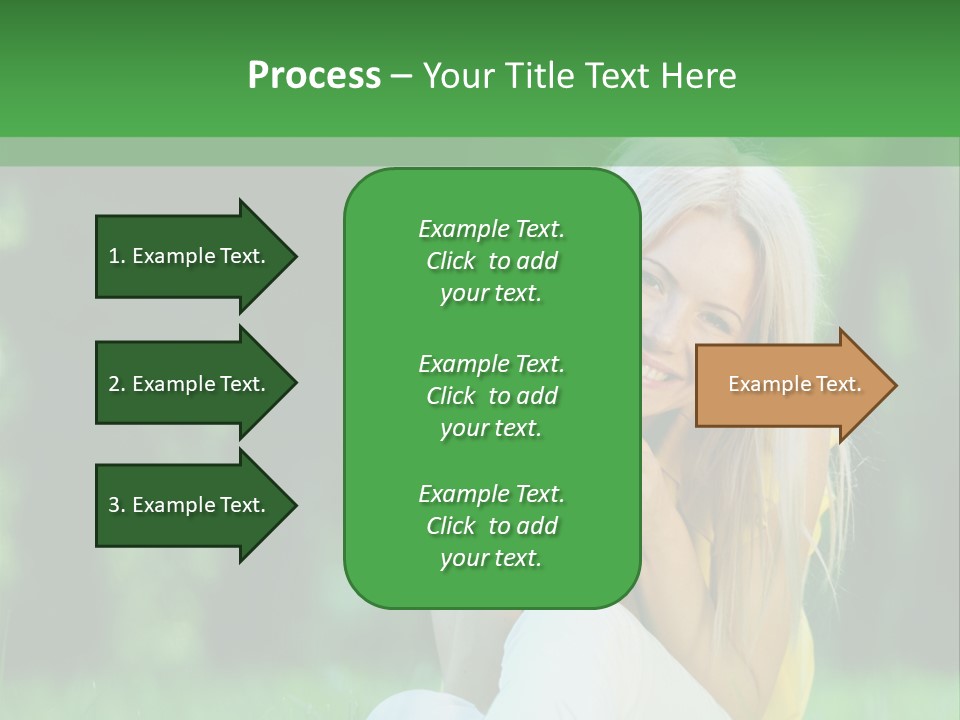 Mammal Person Sitting PowerPoint Template