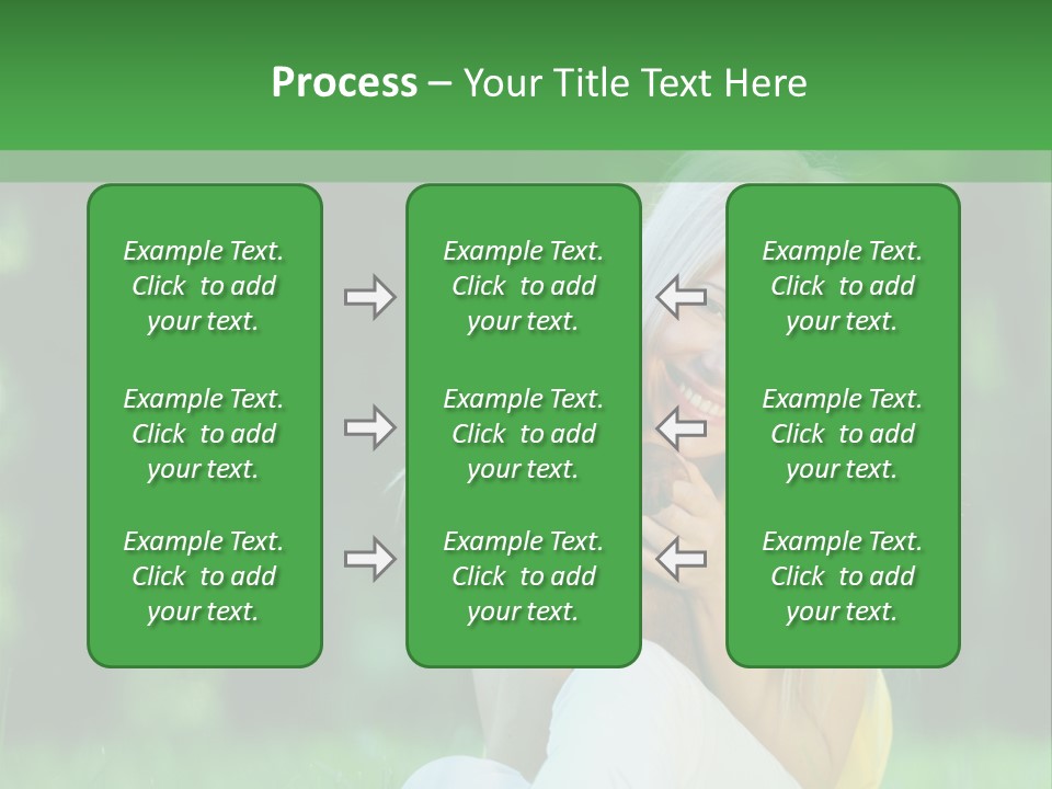 Mammal Person Sitting PowerPoint Template