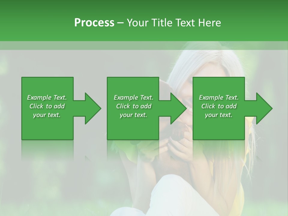 Mammal Person Sitting PowerPoint Template