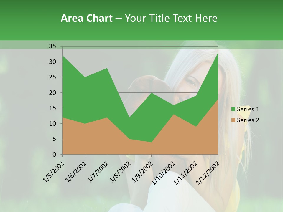 Mammal Person Sitting PowerPoint Template