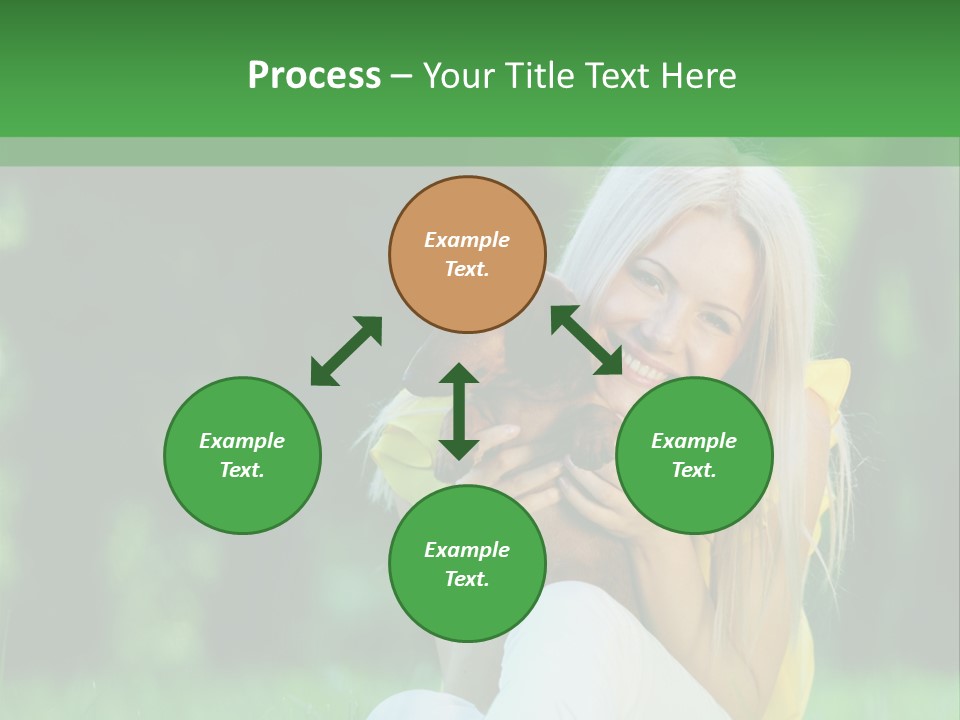 Mammal Person Sitting PowerPoint Template