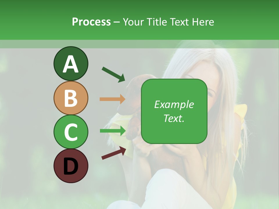 Mammal Person Sitting PowerPoint Template