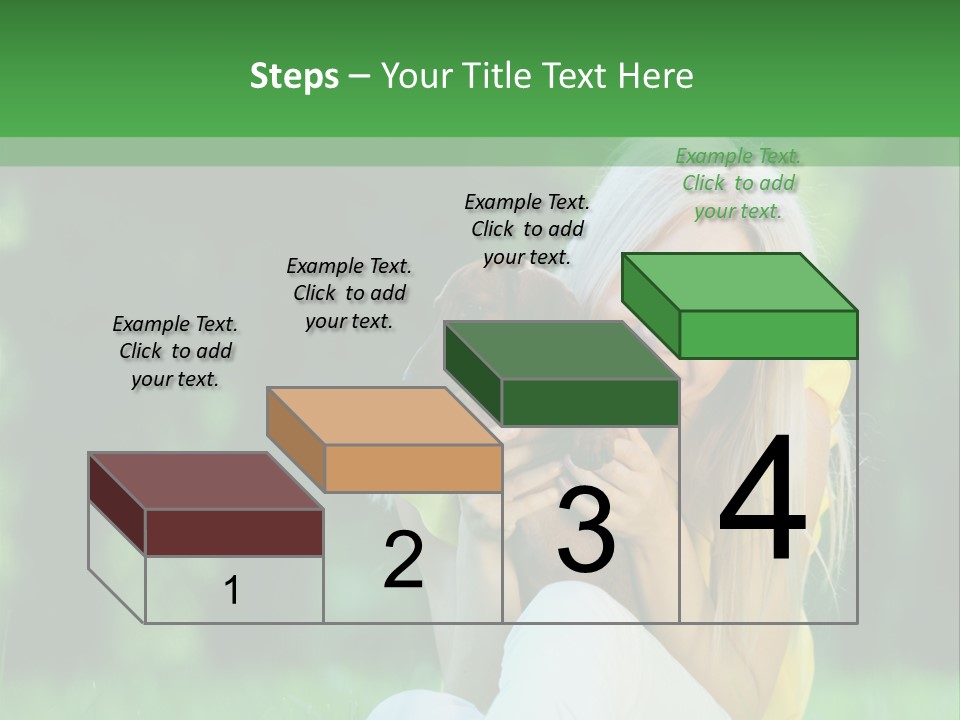 Mammal Person Sitting PowerPoint Template
