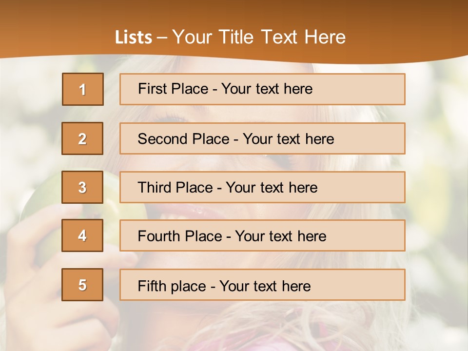 Face Dream  PowerPoint Template