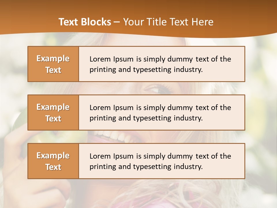 Face Dream  PowerPoint Template