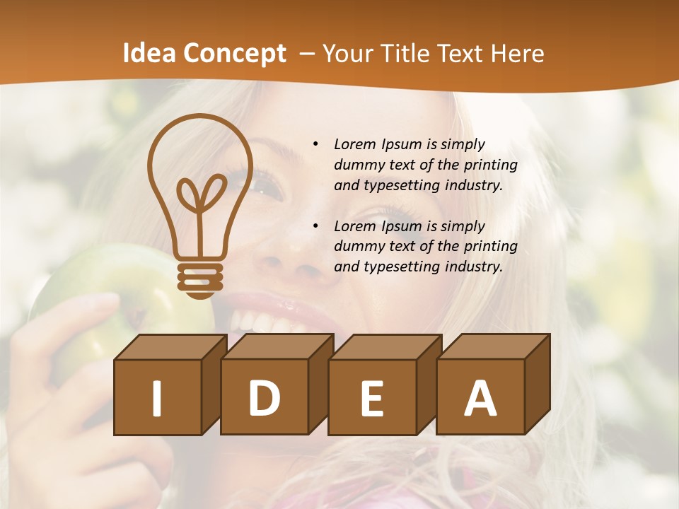 Face Dream  PowerPoint Template