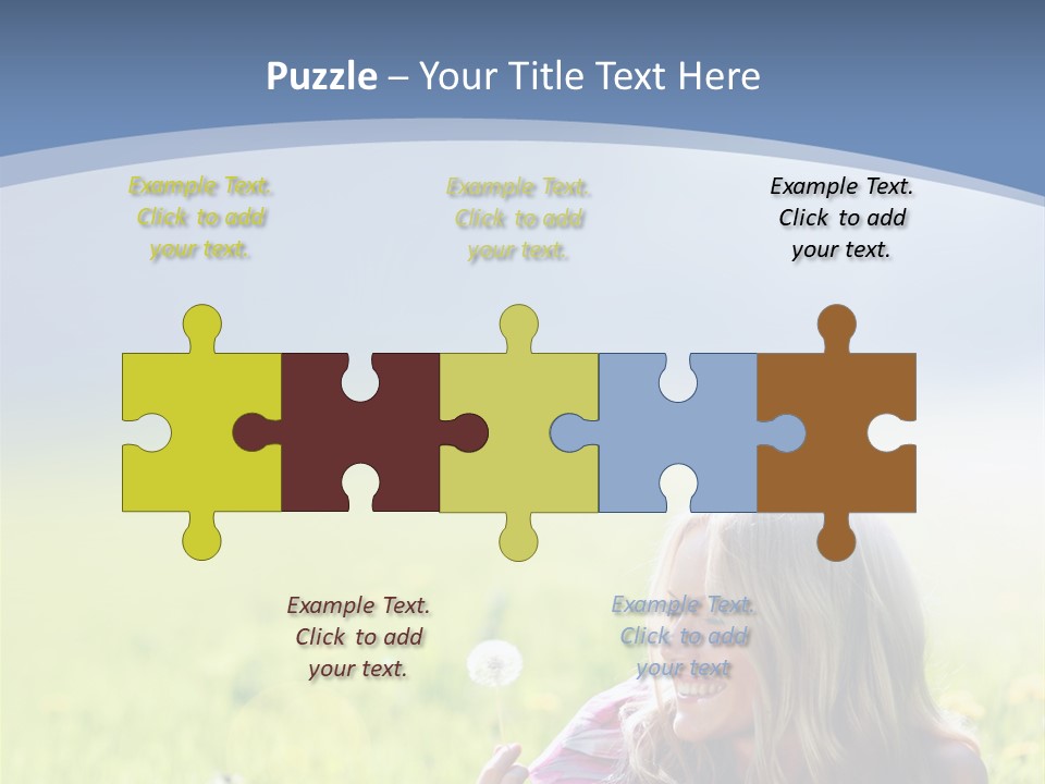 Human Color Light PowerPoint Template