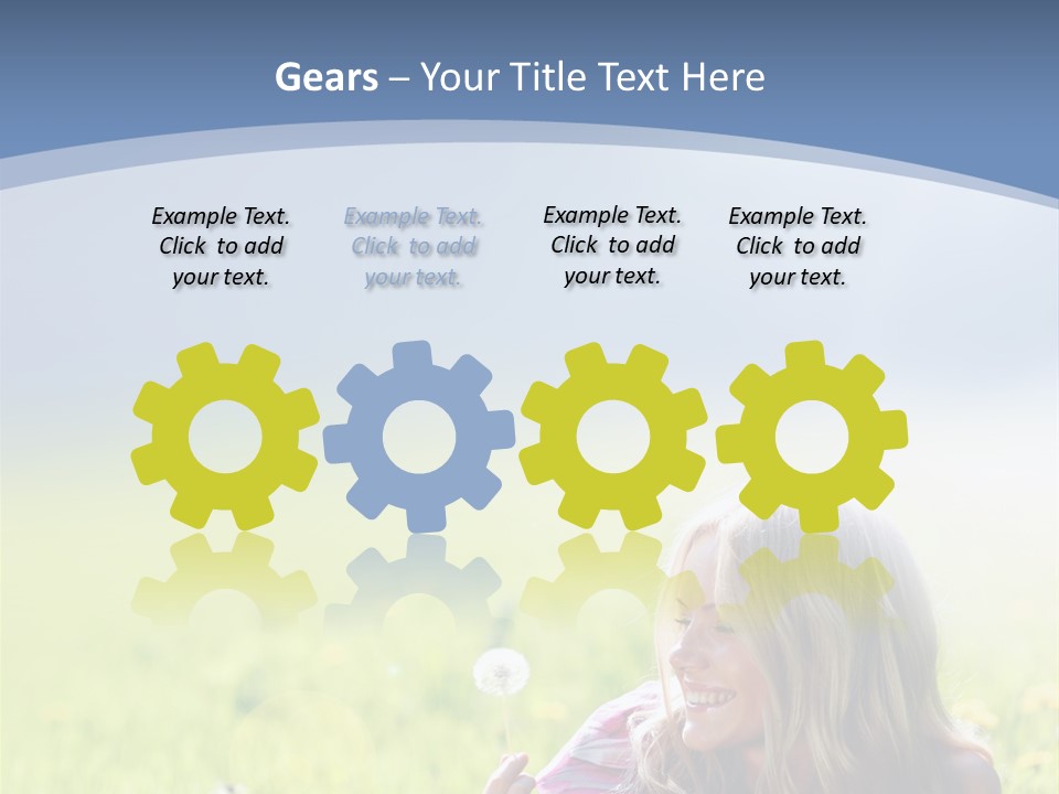 Human Color Light PowerPoint Template