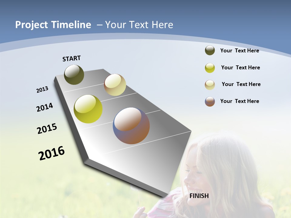 Human Color Light PowerPoint Template