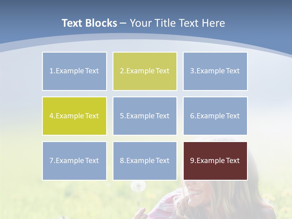 Human Color Light PowerPoint Template
