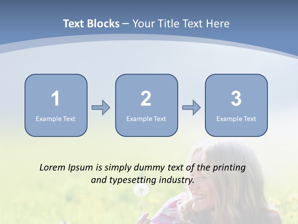 Human Color Light PowerPoint Template