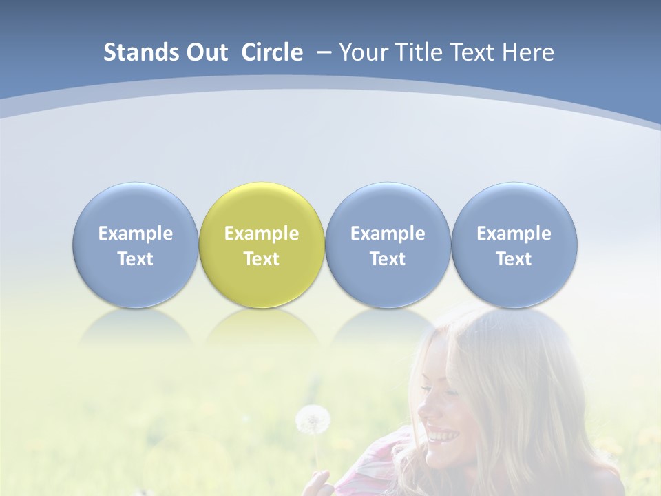 Human Color Light PowerPoint Template