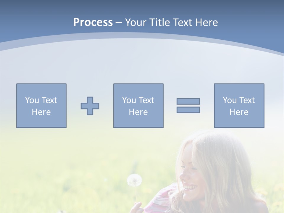 Human Color Light PowerPoint Template