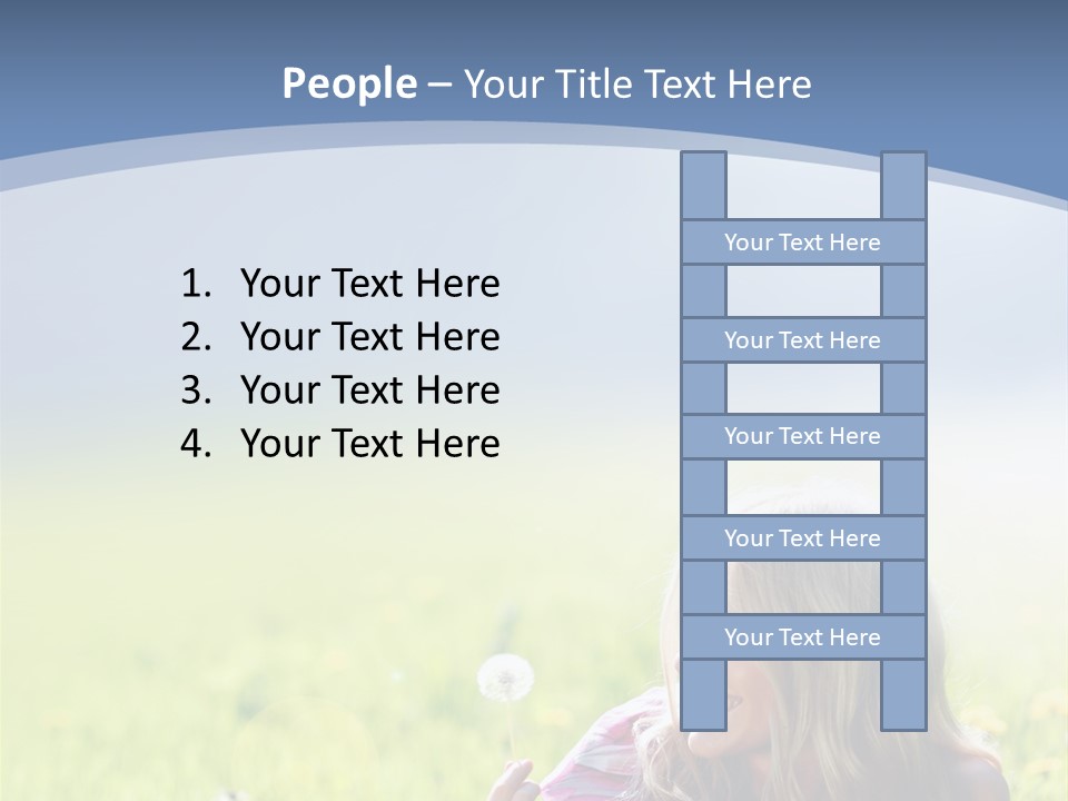 Human Color Light PowerPoint Template