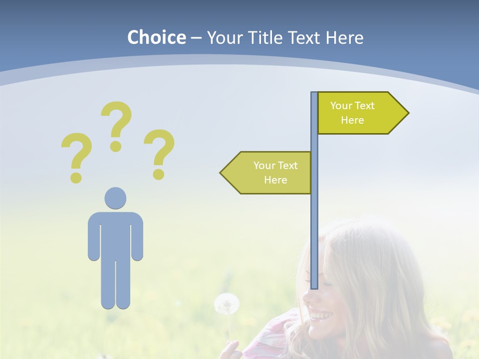 Human Color Light PowerPoint Template