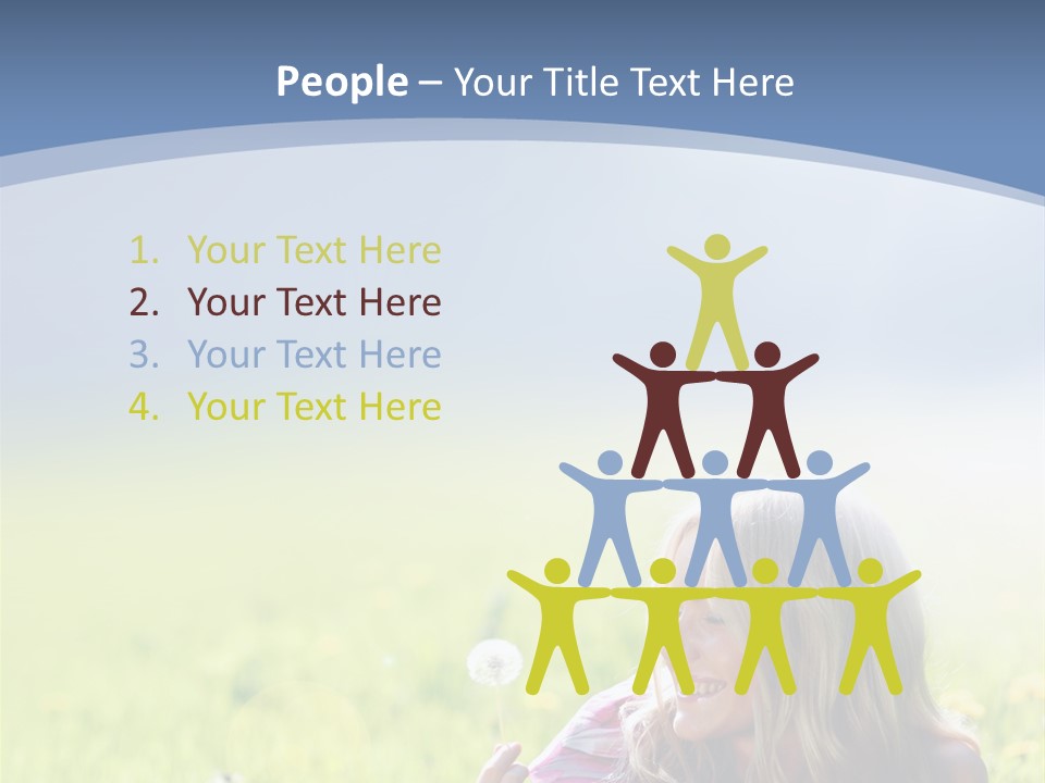 Human Color Light PowerPoint Template