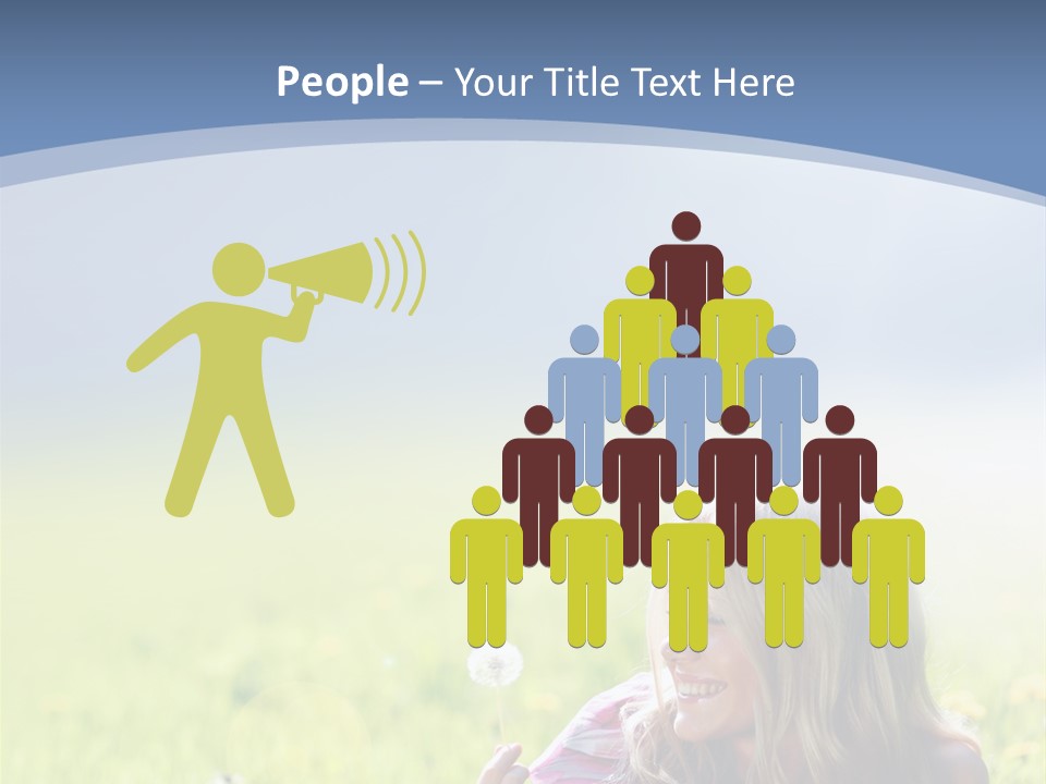 Human Color Light PowerPoint Template