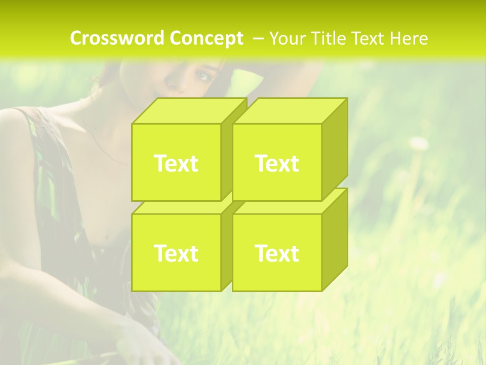 Young  Seductive PowerPoint Template