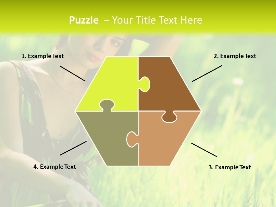 Young  Seductive PowerPoint Template