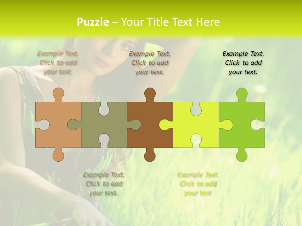 Young  Seductive PowerPoint Template