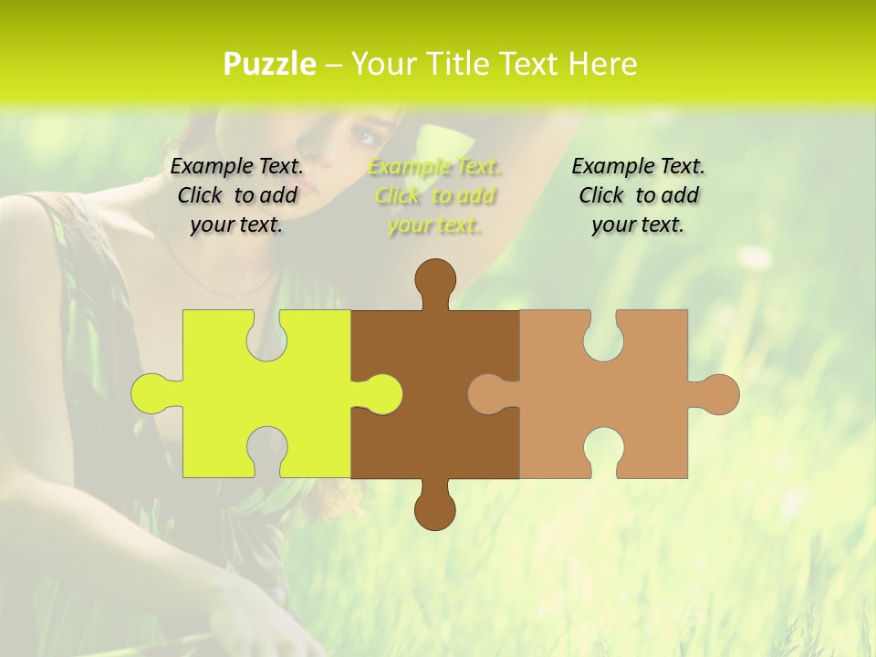 Young  Seductive PowerPoint Template