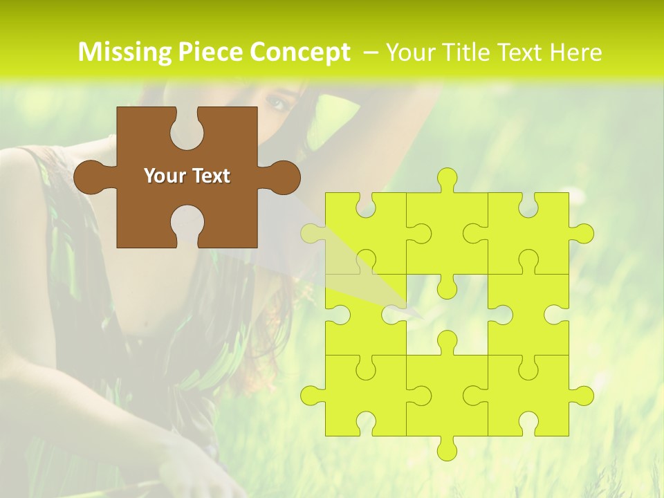 Young  Seductive PowerPoint Template