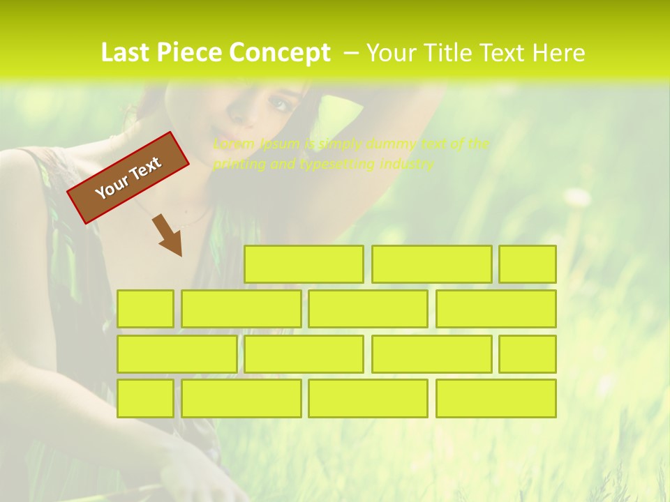 Young  Seductive PowerPoint Template