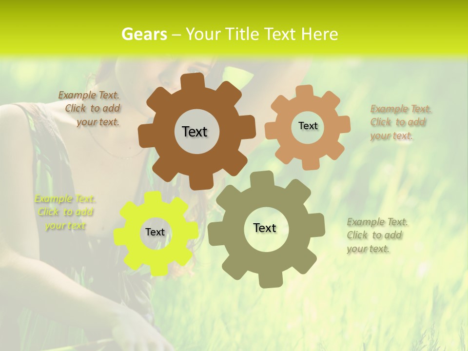 Young  Seductive PowerPoint Template