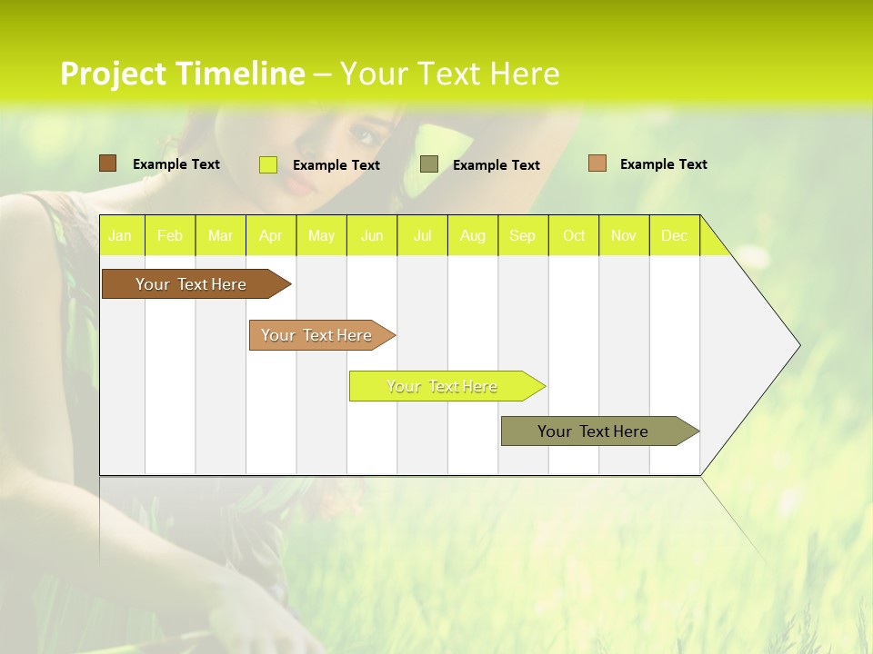 Young  Seductive PowerPoint Template