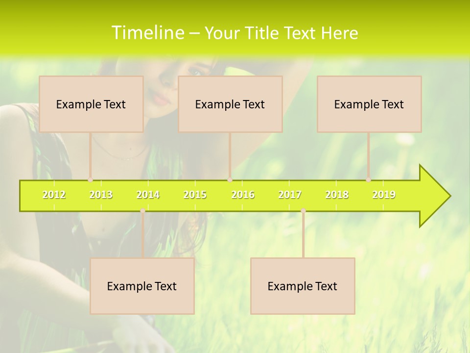 Young  Seductive PowerPoint Template