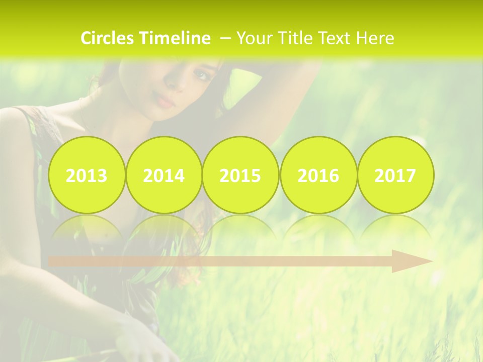 Young  Seductive PowerPoint Template