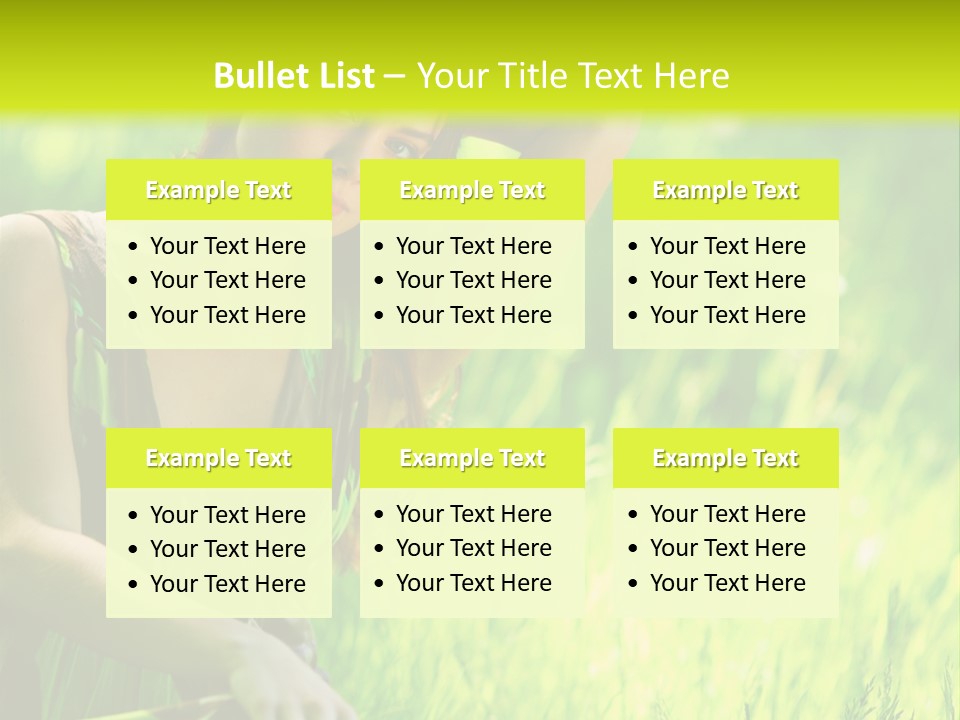 Young  Seductive PowerPoint Template