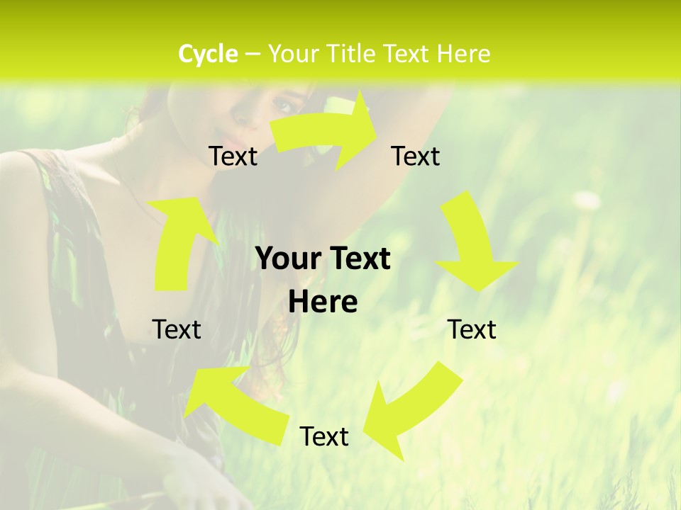 Young  Seductive PowerPoint Template