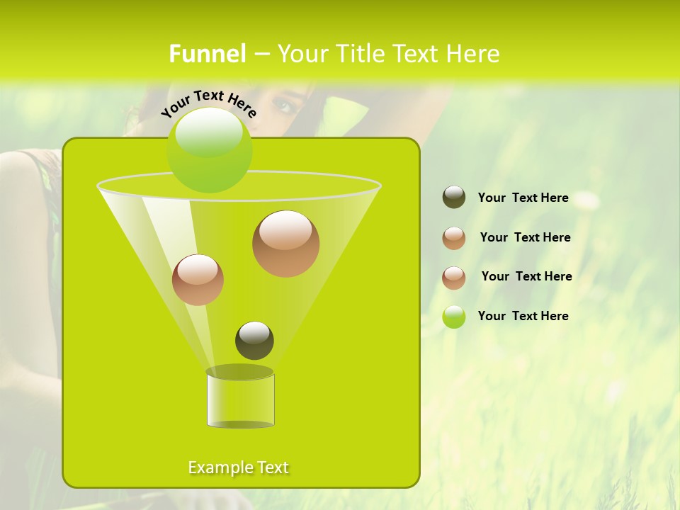 Young  Seductive PowerPoint Template