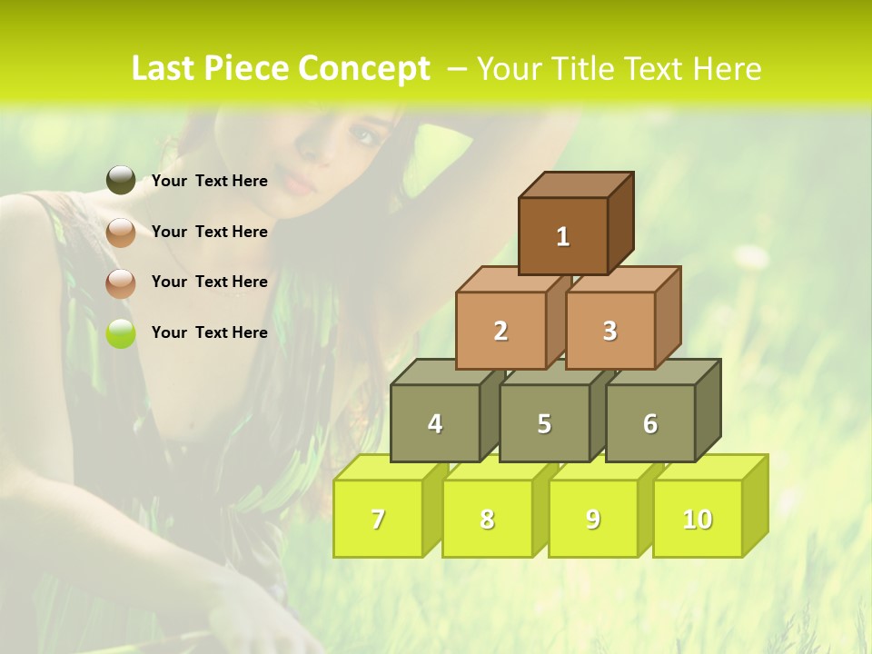 Young  Seductive PowerPoint Template