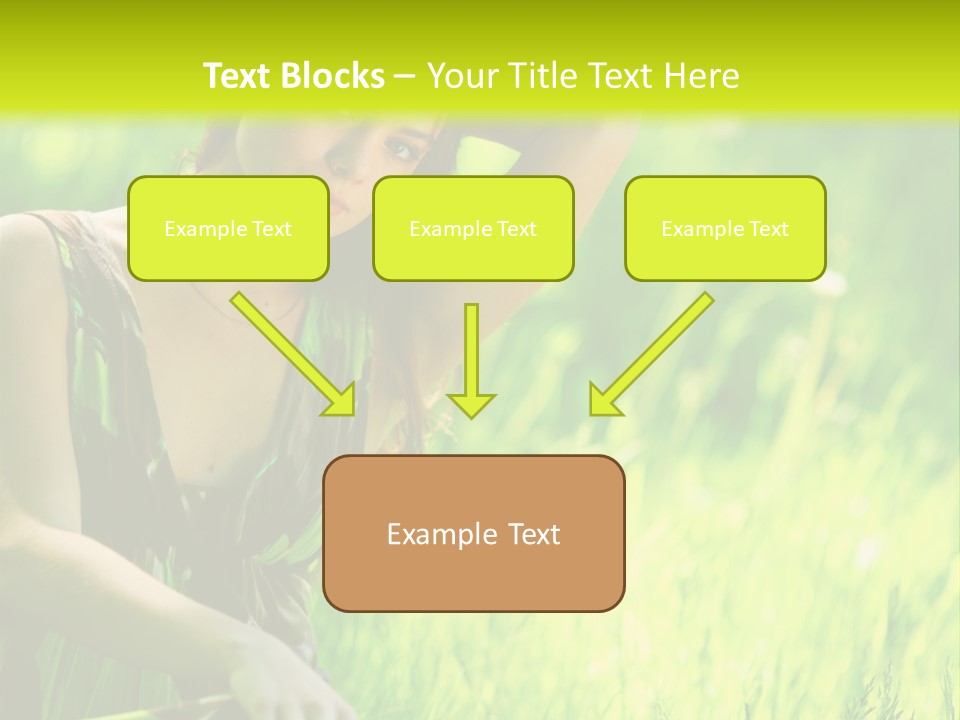 Young  Seductive PowerPoint Template