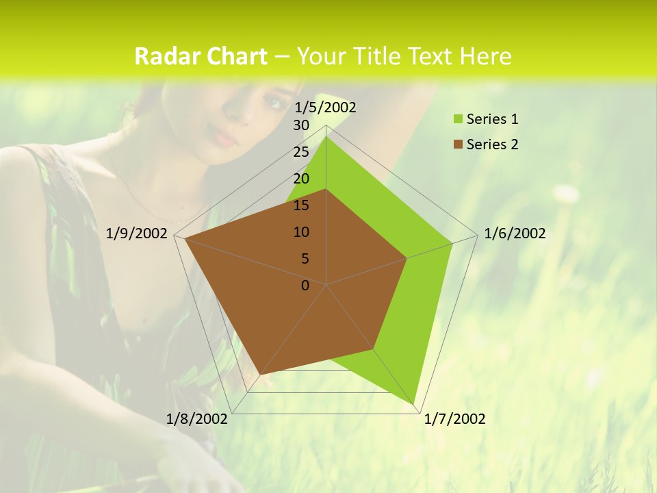 Young  Seductive PowerPoint Template