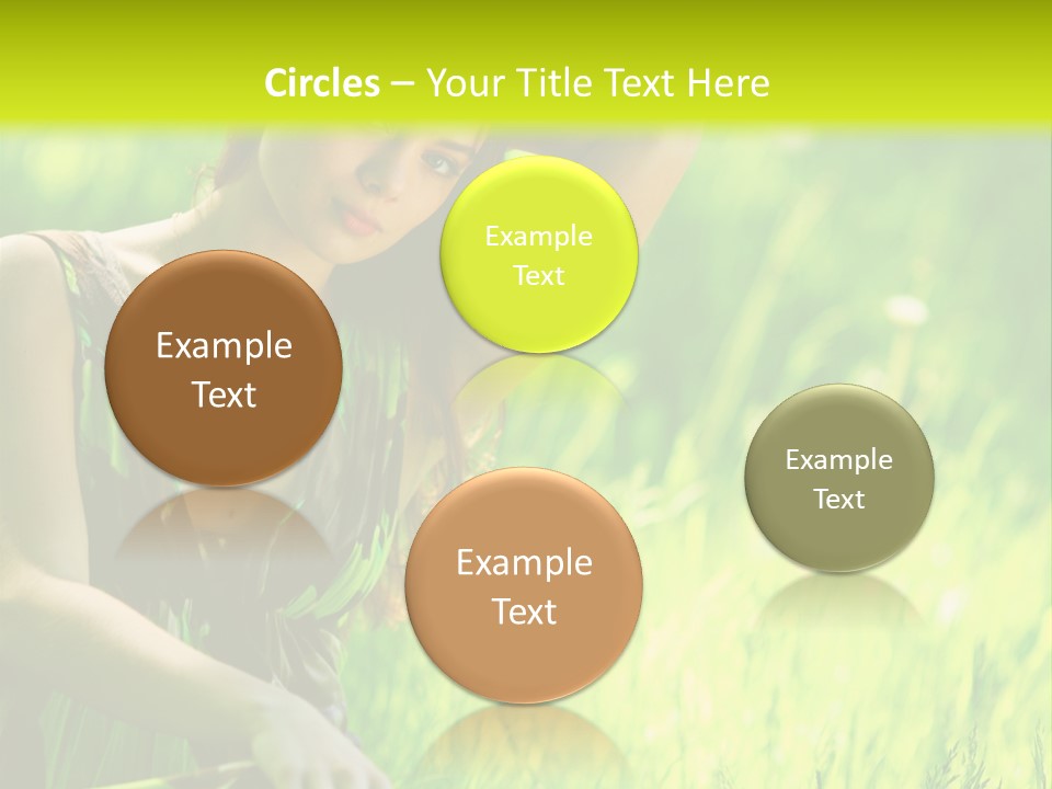 Young  Seductive PowerPoint Template