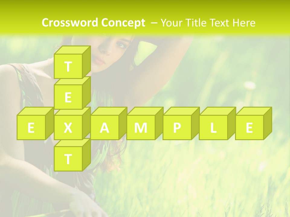 Young  Seductive PowerPoint Template