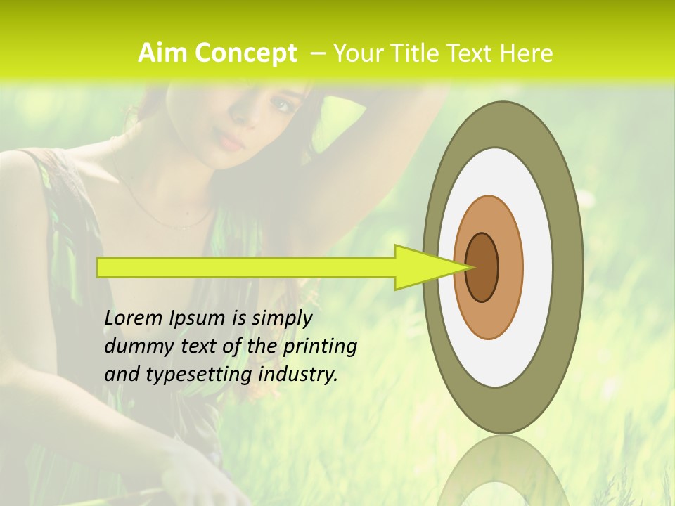 Young  Seductive PowerPoint Template