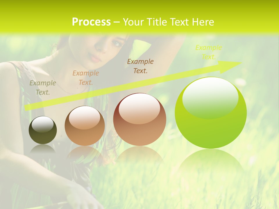 Young  Seductive PowerPoint Template