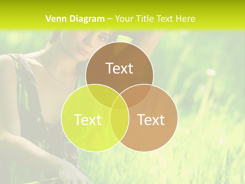 Young  Seductive PowerPoint Template