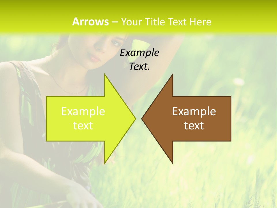 Young  Seductive PowerPoint Template