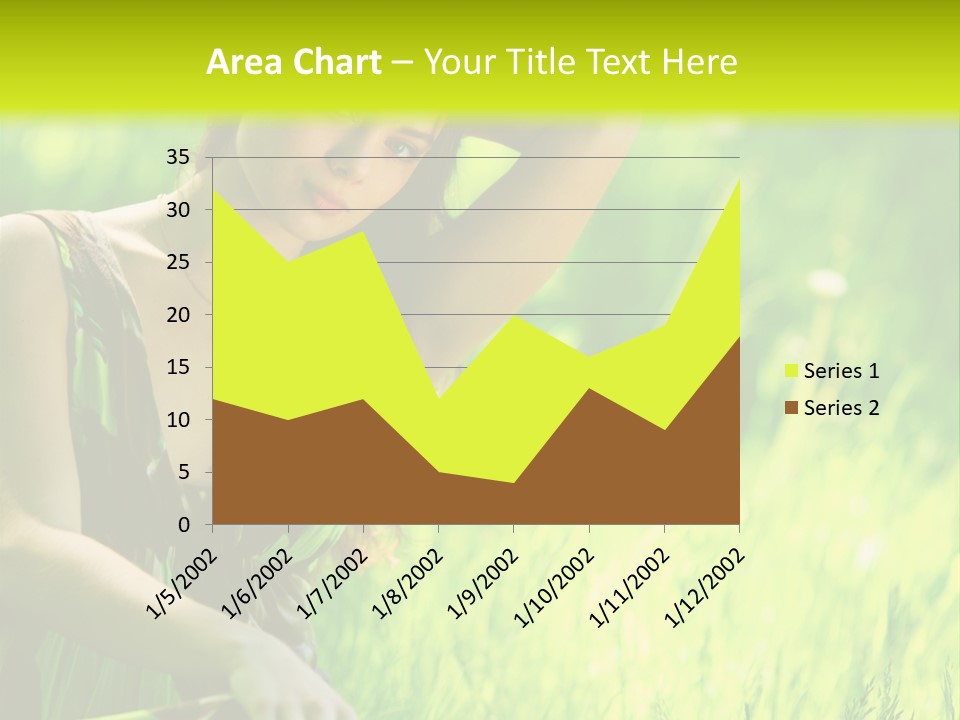 Young  Seductive PowerPoint Template