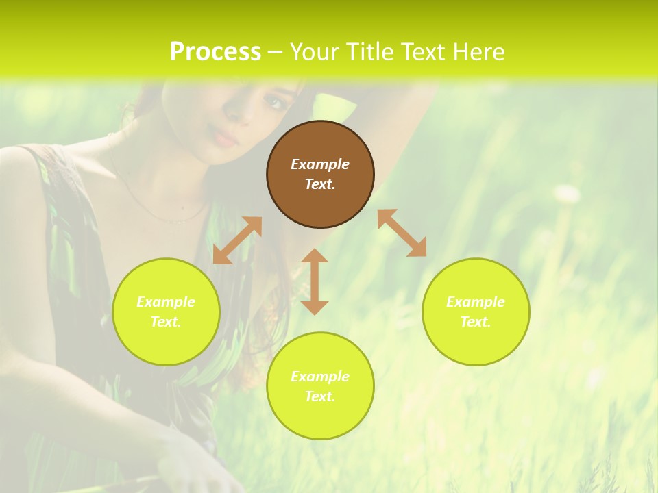 Young  Seductive PowerPoint Template